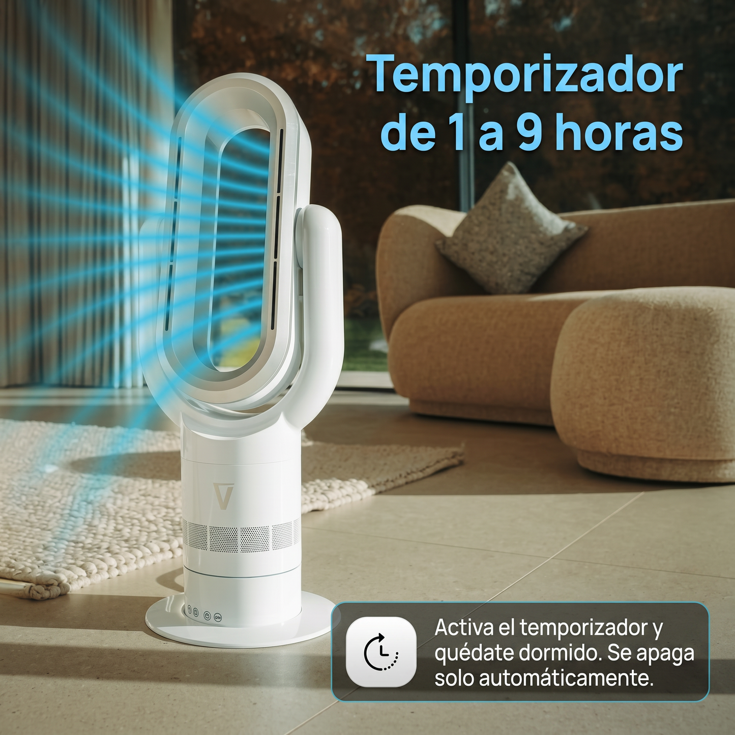 VentoPure™ Pro Plus — Climatizador sin aspas, frío y calor
