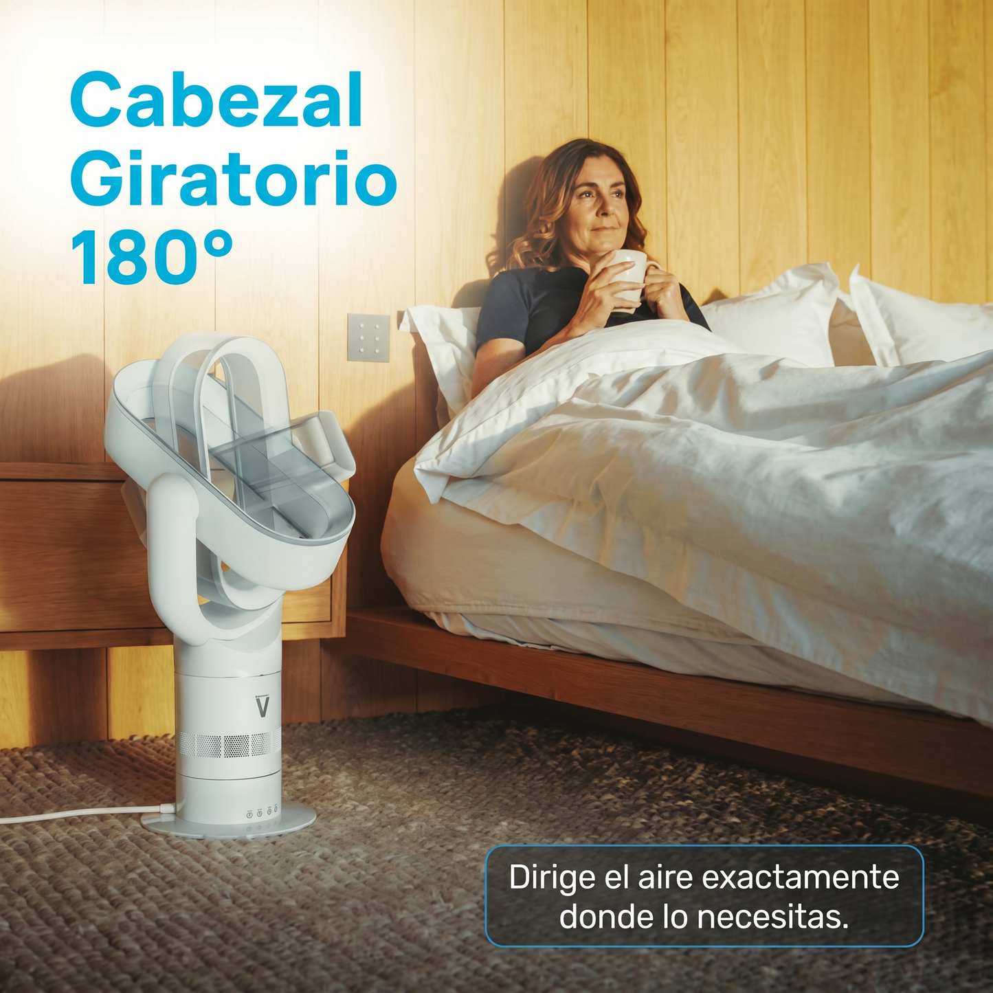 VentoPure™ Pro Plus — Climatizador sin aspas, frío y calor