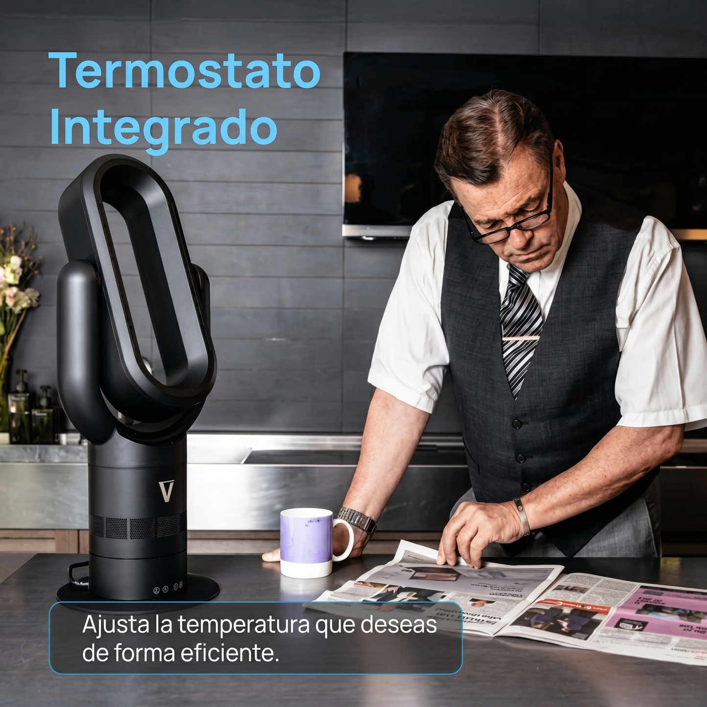 VentoPure™ Pro Plus — Climatizador sin aspas, frío y calor