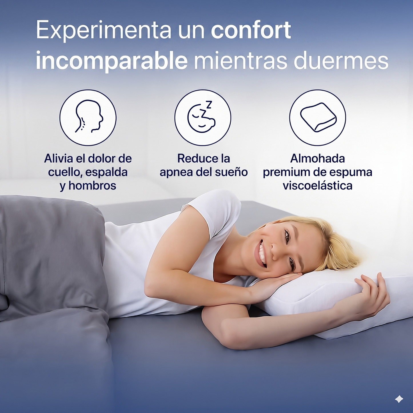 Duermia™ Almohada Ergonómica