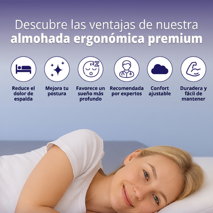 Duermia™ Almohada Ergonómica
